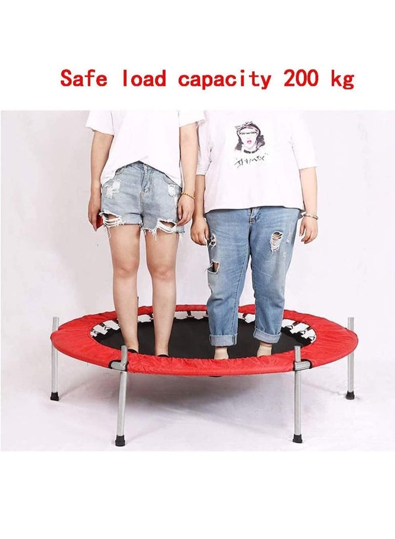 ELTRAZONE "JumpKing 5FT Recreational Trampoline for Kids – Safety Pad Enclosure Net, Family and School Entertainment, Max 440lbs Capacity" - Image 2