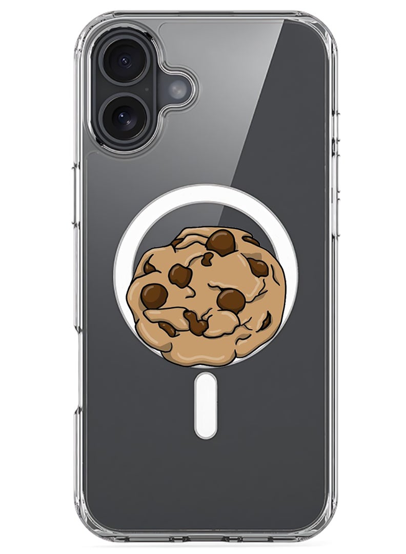 Theodor Magnetic Case for Apple iPhone 17 Compatible with MagSafe Wireless Charging, Shockproof Phone Bumper Cover - Cookie - Image 1