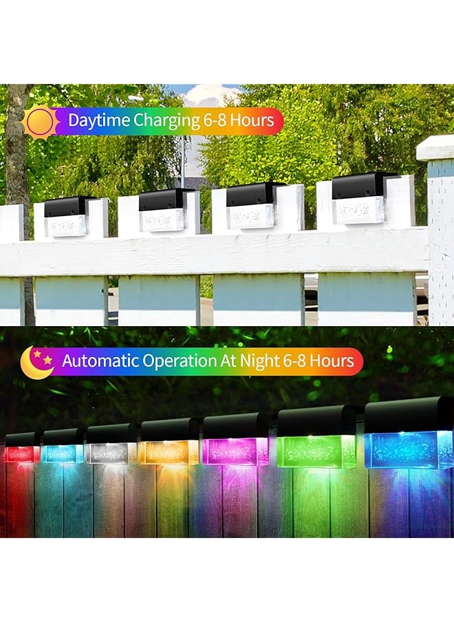 erorex Solar Deck Fence Post Lights Pack Of 6  - Image 4