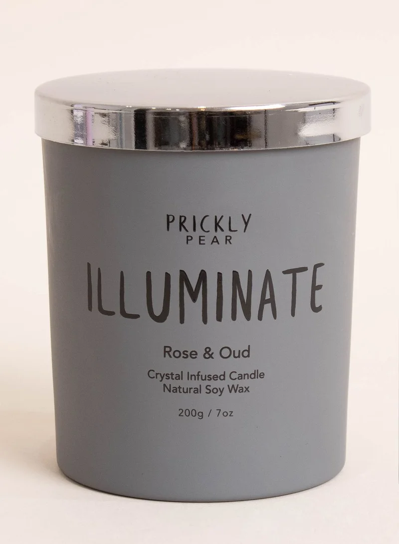 Prickly Pear Rose & Oud Candle