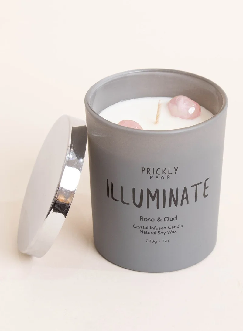 Prickly Pear Rose & Oud Candle