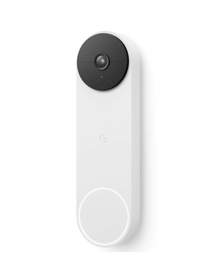 Google Nest Doorbell Wired 2nd Generation Snow GA02767-US - Image 2