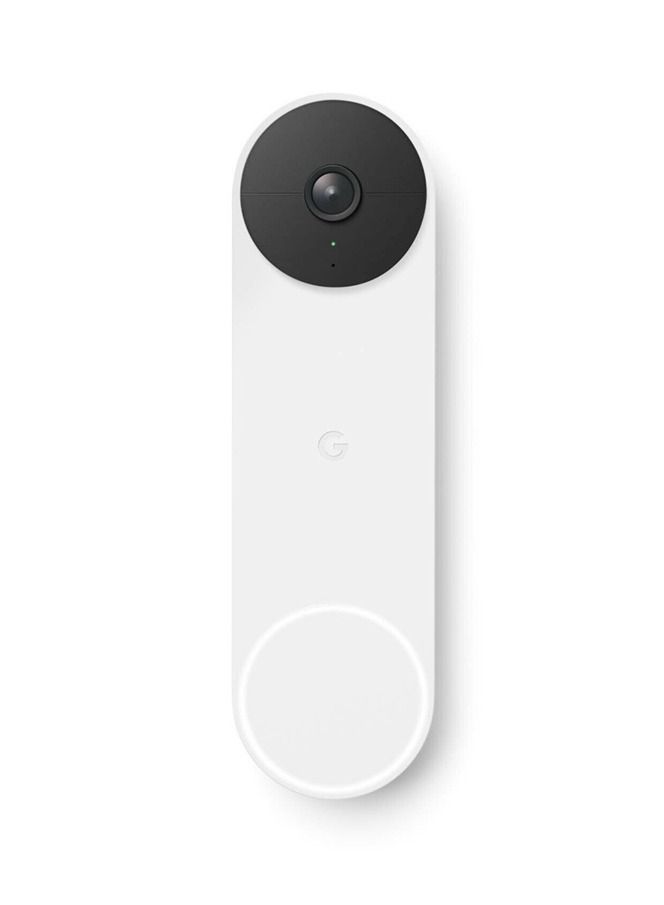 Google Nest Doorbell Wired 2nd Generation Snow GA02767-US - Image 1