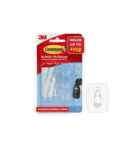 3M Clear Mini Hooks  - Image 1