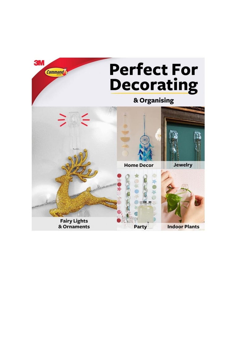 3M Clear Mini Hooks  - Image 3