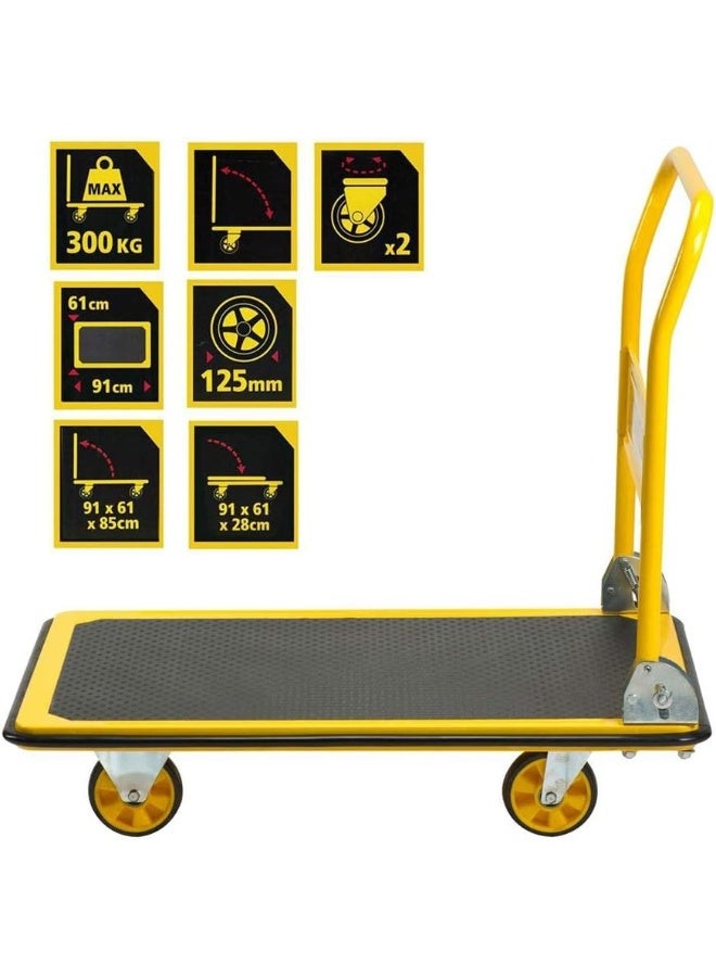 Stanley Steel Platform Truck - Image 2