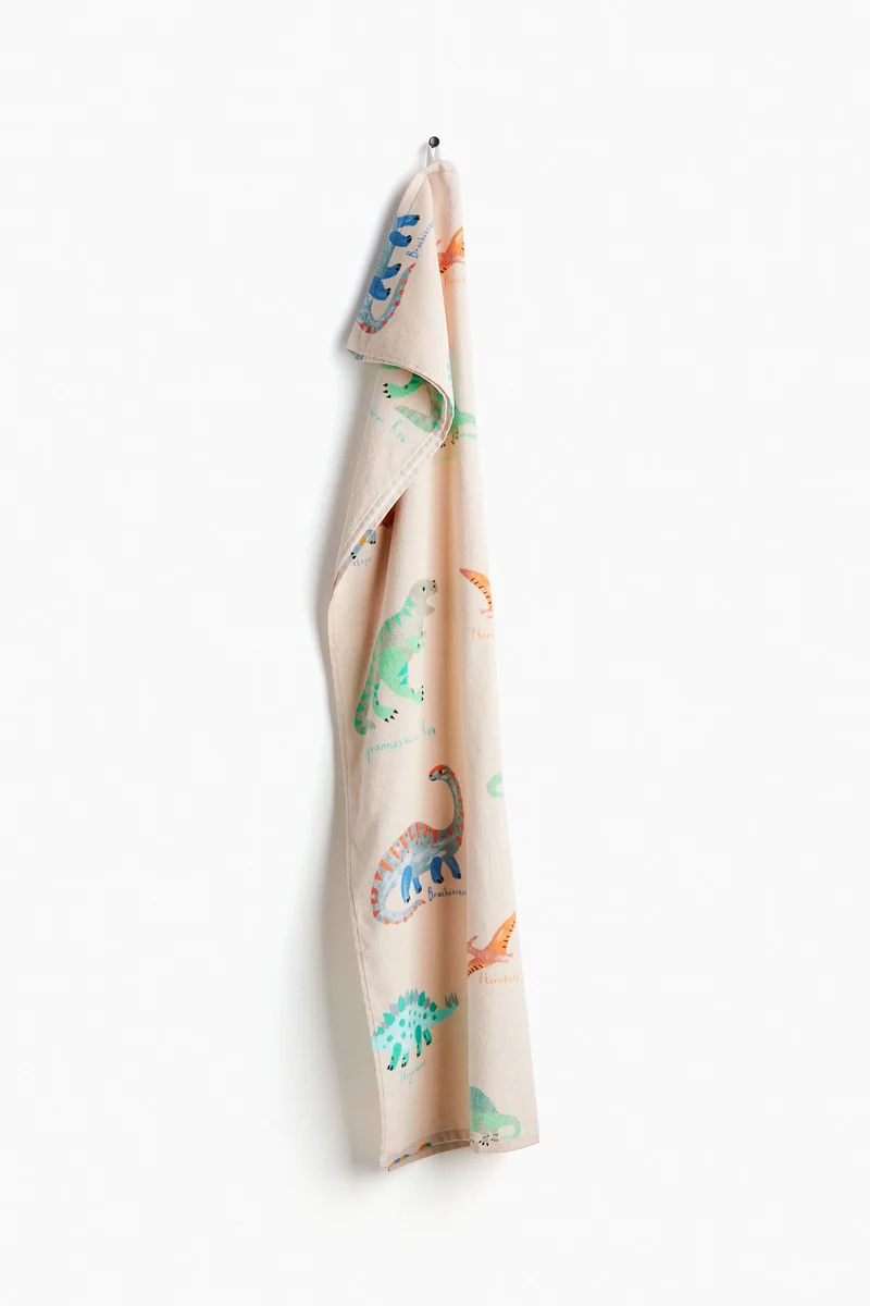 H&M Patterned bath towel