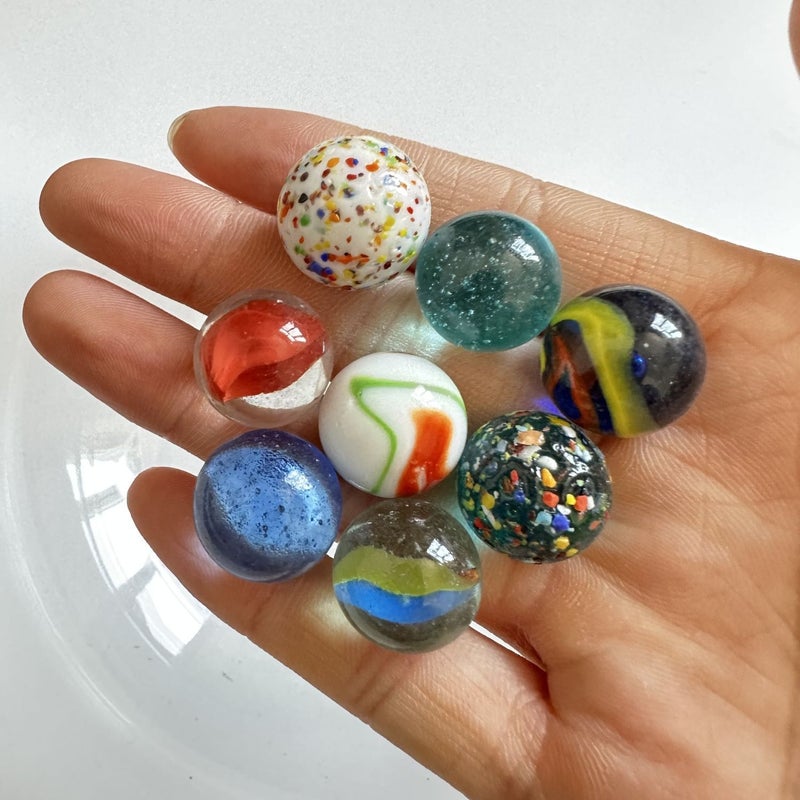 Large Glass Marbles 16mm 30pcs Color Mix For Decoration Vase Flower Pot Aquarium - Image 4