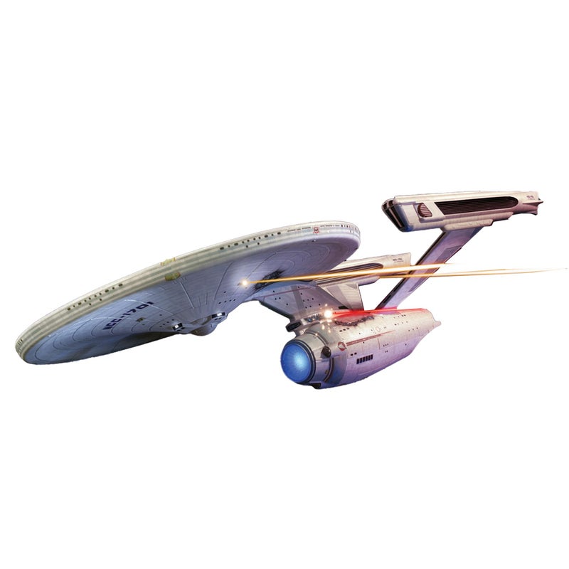Polar Lights Star Trek USS Enterprise Refit Wrath of Khan Edition 2T 11000 Scale Model Kit - Image 2