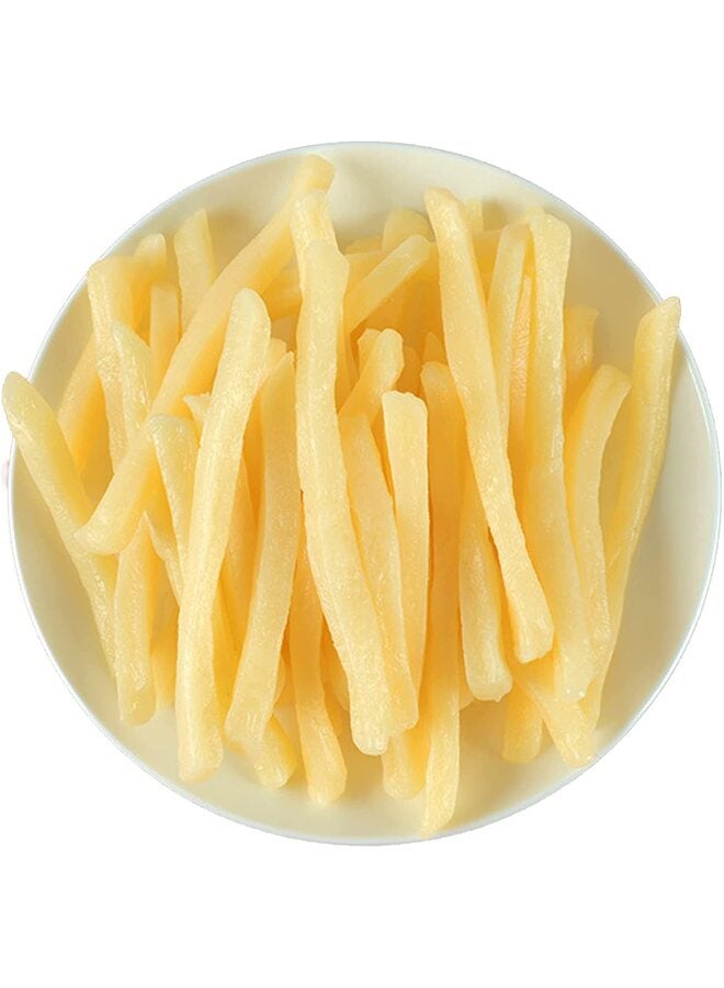 20 قطعة من البطاطس المقلية الاصطناعية، محاكاة طعام وهمية للعرض، نموذج طعام للديكور، دعامات حفلات عرض المطاعم - Image 1