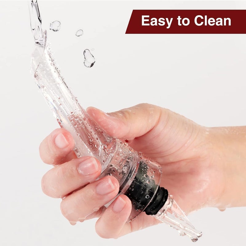 HZYH Wine Aerator Pourer 2-in-1 Wine Decanter & Aerator Spout, Wine Pourer Accessories for Improved Flavor Reusable Easy Install Professional Bar Tool - Image 5