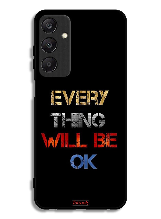 Tolwak Samsung Galaxy A25 5G Protective Case Cover Everything Will Be Ok - Image 1