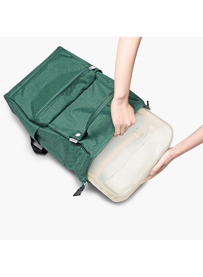 Arabest 7-Piece Travel Organizer Set - Waterproof Packing Cubes with Compression Bags & Zippered Storage | Reusable Luggage Organizer for Suitcases, Clothes & Travel Accessories - Image 2