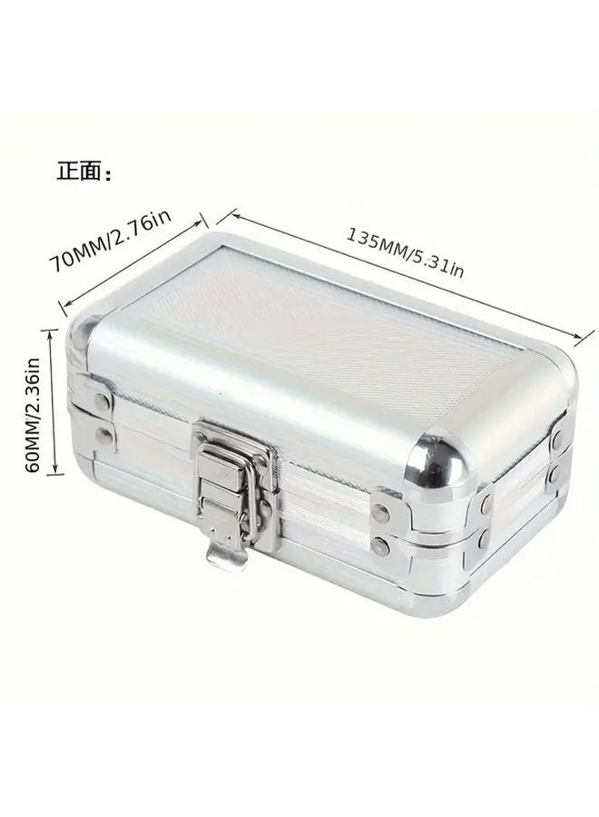 Silvery Aluminum Alloy Storage Container For Telescope Filters And Eyepieces - Image 1