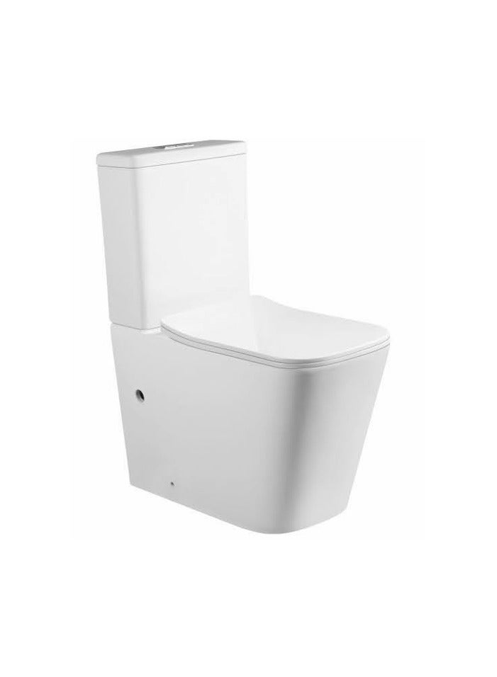 SONET 2061-White TWO PIECES WC S-TRAP 250MM - Image 1