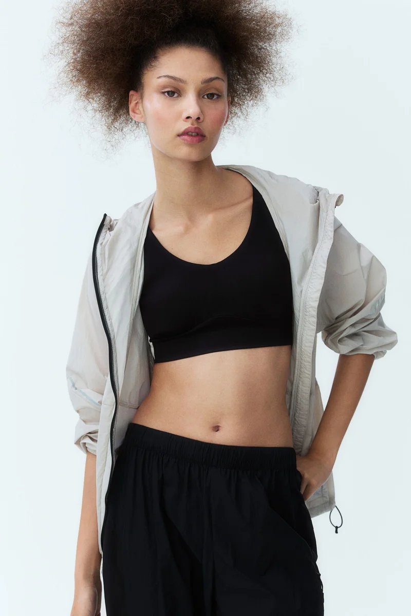 H&M Drymove™ Knitted Sports Bra