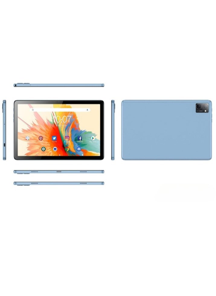 AROAQ G16 Smart Tablet, 10.1 Inch Android Display Smart Pad, Quad Core Processor Touchscreen Tablet Computer, Lightweight And Portable Reading Tablet, (1pc, Light Blue)  - Image 3