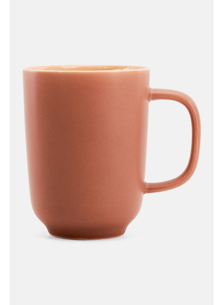 Ritzenhoff & Breker Ceramic Coffee Mug 285 ml, Peach  - Image 1