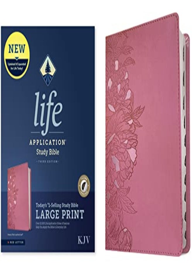 null - LP-KJV LIFE APP STUDY BIB E03 RED LETTER - Image 1