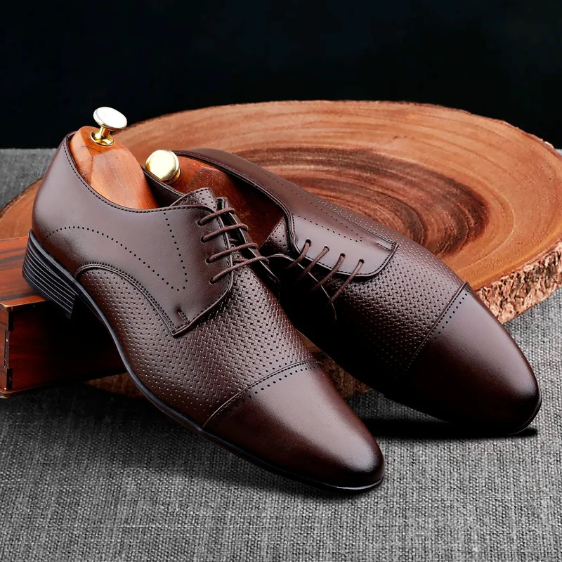 Bacca Bucci Brown HOMER Formal Shoes with Superior Comfort for Men | Best Price UAE