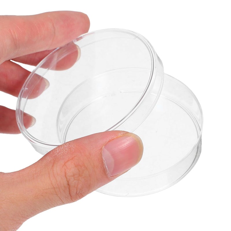 Sterile Plastic Petri Dish 90mm with Lid Heat Resistant for Laboratory Tissue Culture - Image 5