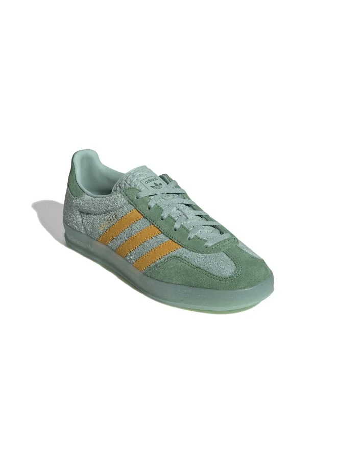 adidas Originals Gazelle Indoor W Green Originals Shoes