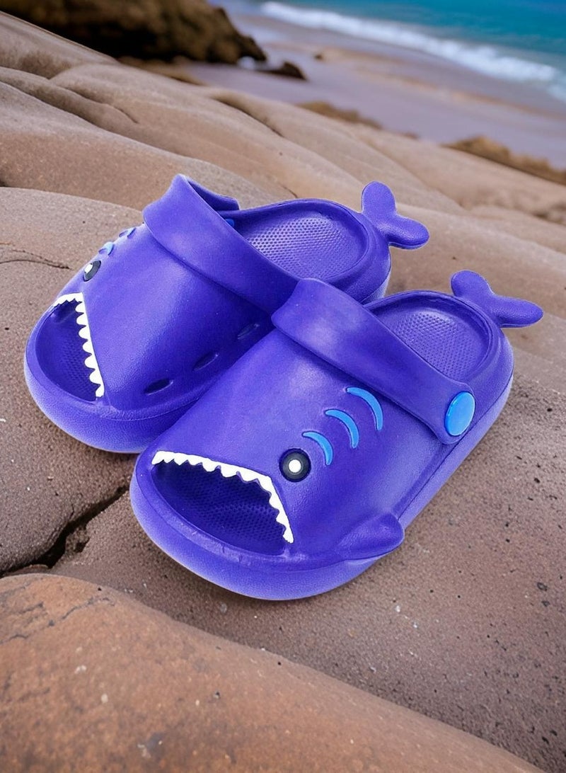 Style Kids Soft Anti Slip Shark Mouth Sandals And Slippers  - Image 2