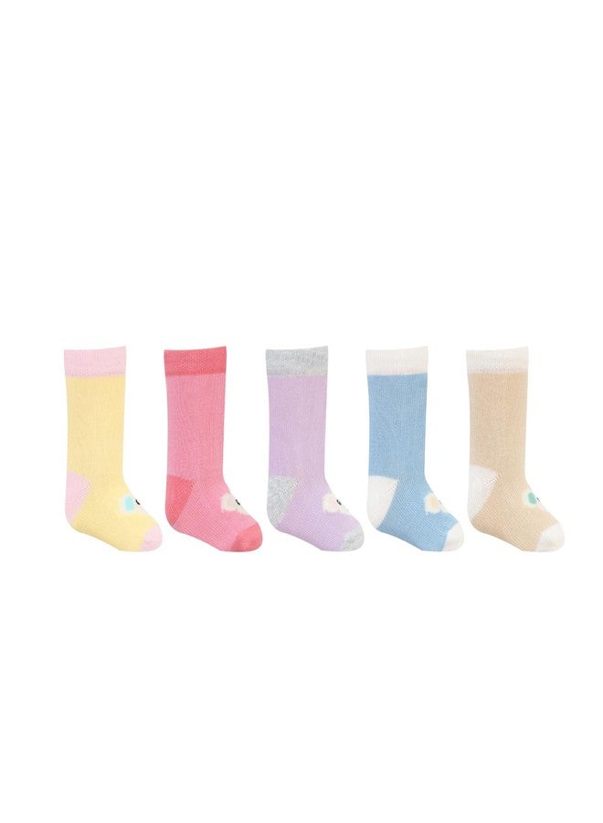 Bonjour Poochie Baby Kids Socks for Infants Pack of 5 - Image 1