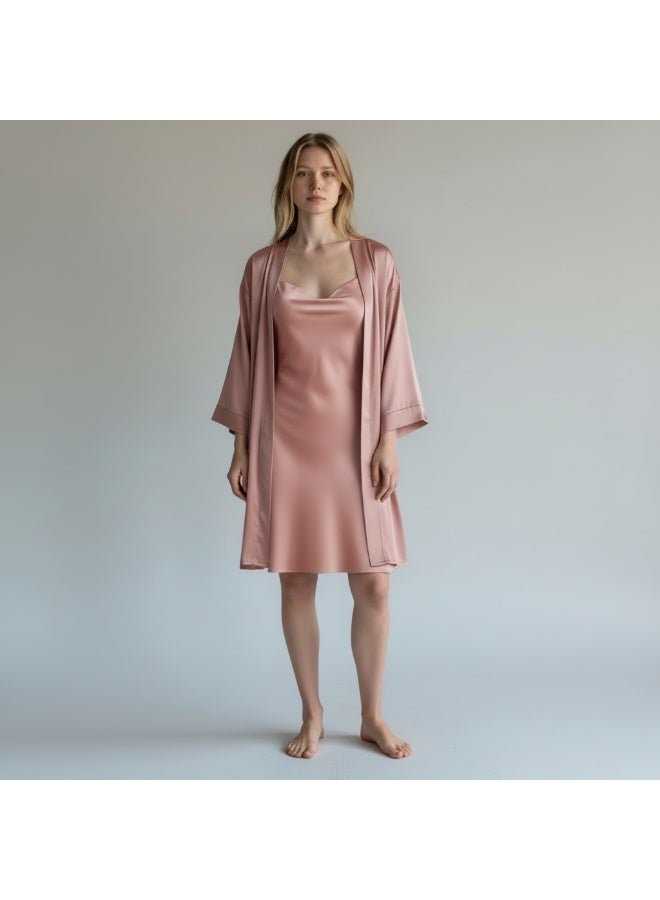 Soft satin lingerie set - Image 1
