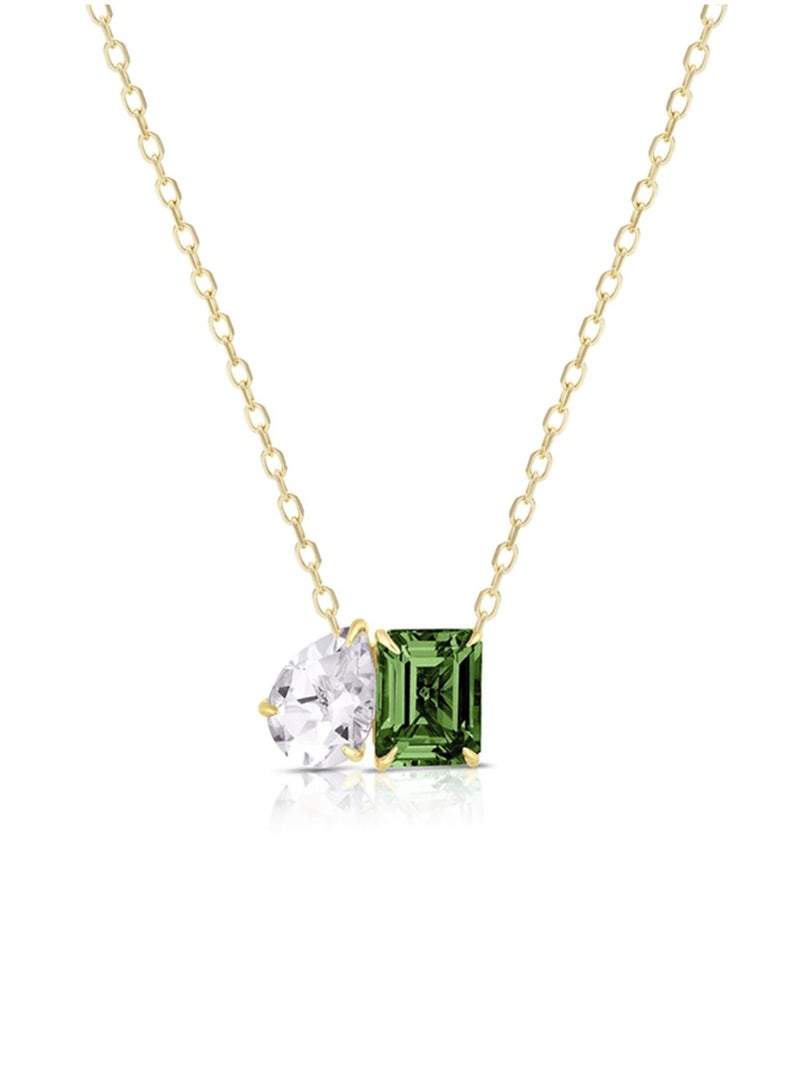 Liu Jo Dereh Green Necklace - LJ2549 - Image 1