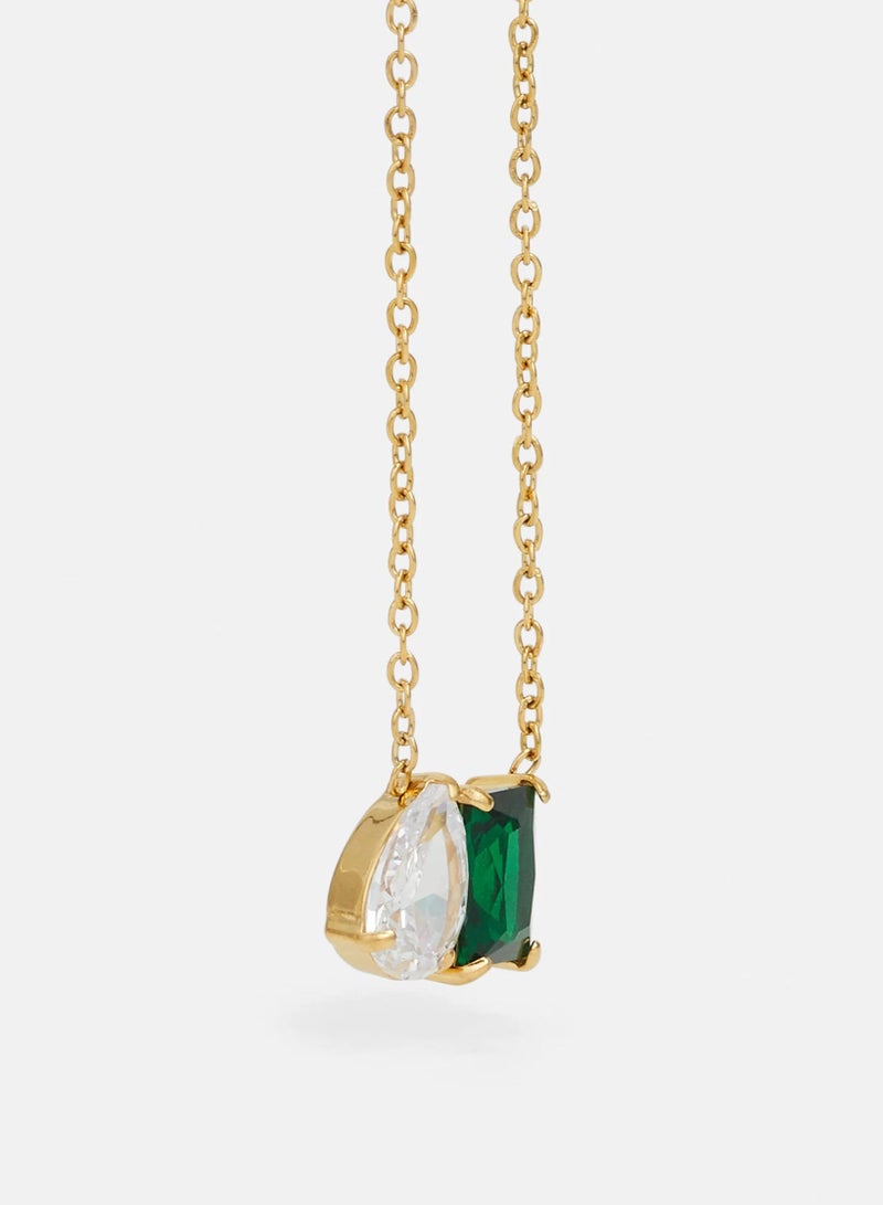 Liu Jo Dereh Green Necklace - LJ2549 - Image 3