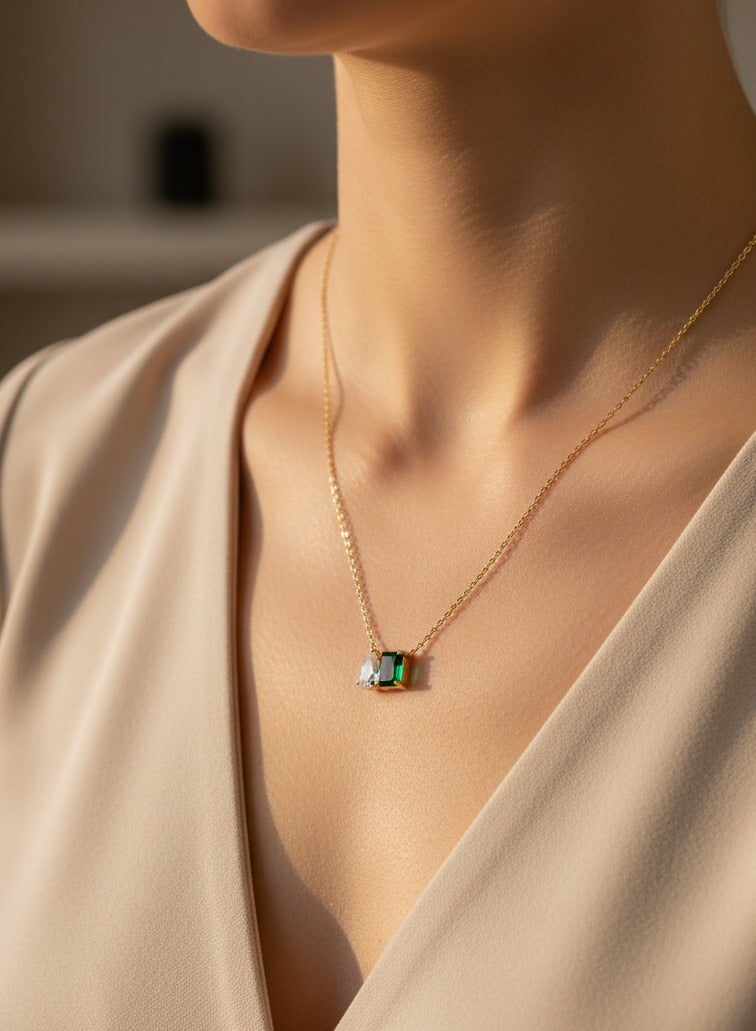 Liu Jo Dereh Green Necklace - LJ2549 - Image 2