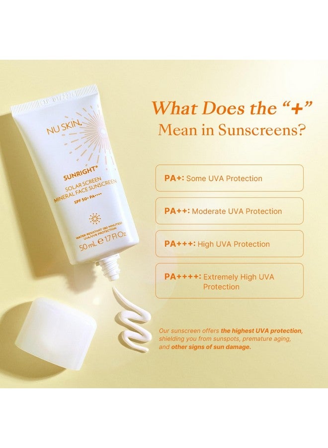 Nu Skin Sunright Solar Sunscreen SPF 50+ | Broad-Spectrum UVA/UVB Protection for Face & Body (50mL) | Water-Resistant for 80 Minutes | Lightweight, Non-Greasy Formula - Image 4