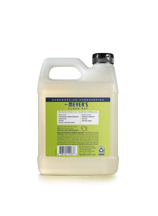 Mrs. Meyer's Clean Day Mrs. Meyer'S Hand Soap Refill Made With Essential Oils Biodegradable Formula Lemon Verbena 33 Fl. Oz - Image 3
