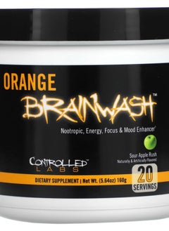 controlled labs Orange Brainwash Sour Apple Rush 5.64 oz (160 g) 