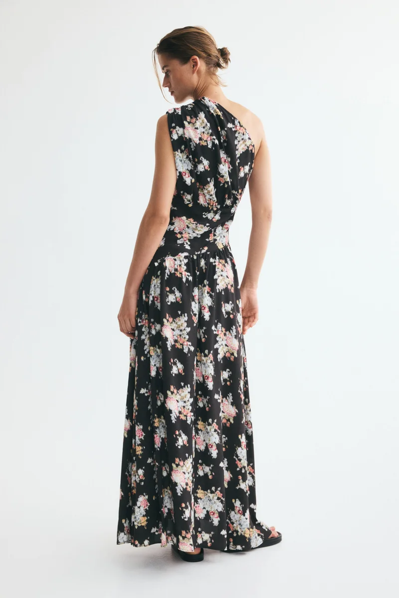 H&M  Draped one-shoulder dress for Women | Best Price UAE