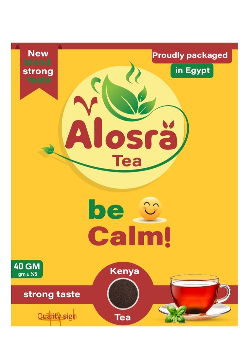 Alosra Alosra tea 40g- Black Kenyan Fine Tea  - Image 3