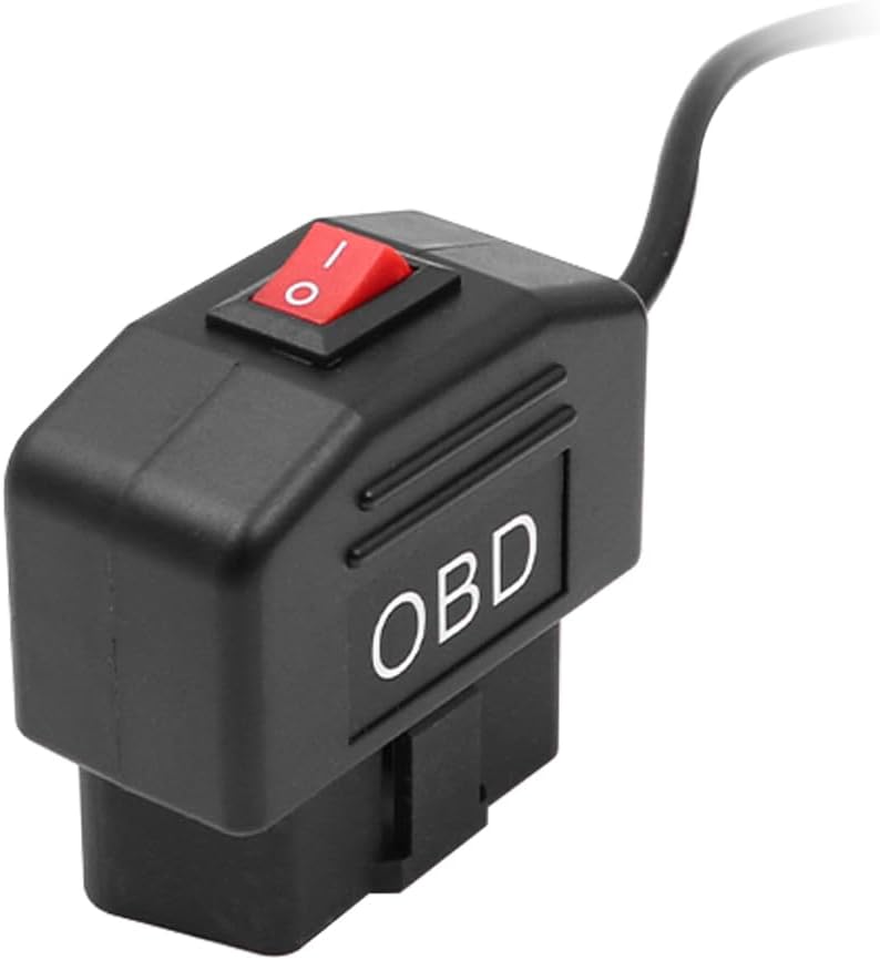 ANCLLO OBD Extension Cable for Dash Cam Type C OBDII Power Cable 12V 24V to 5V 3A with Switch 2 Mode Length of Cable 3.5M - Image 4