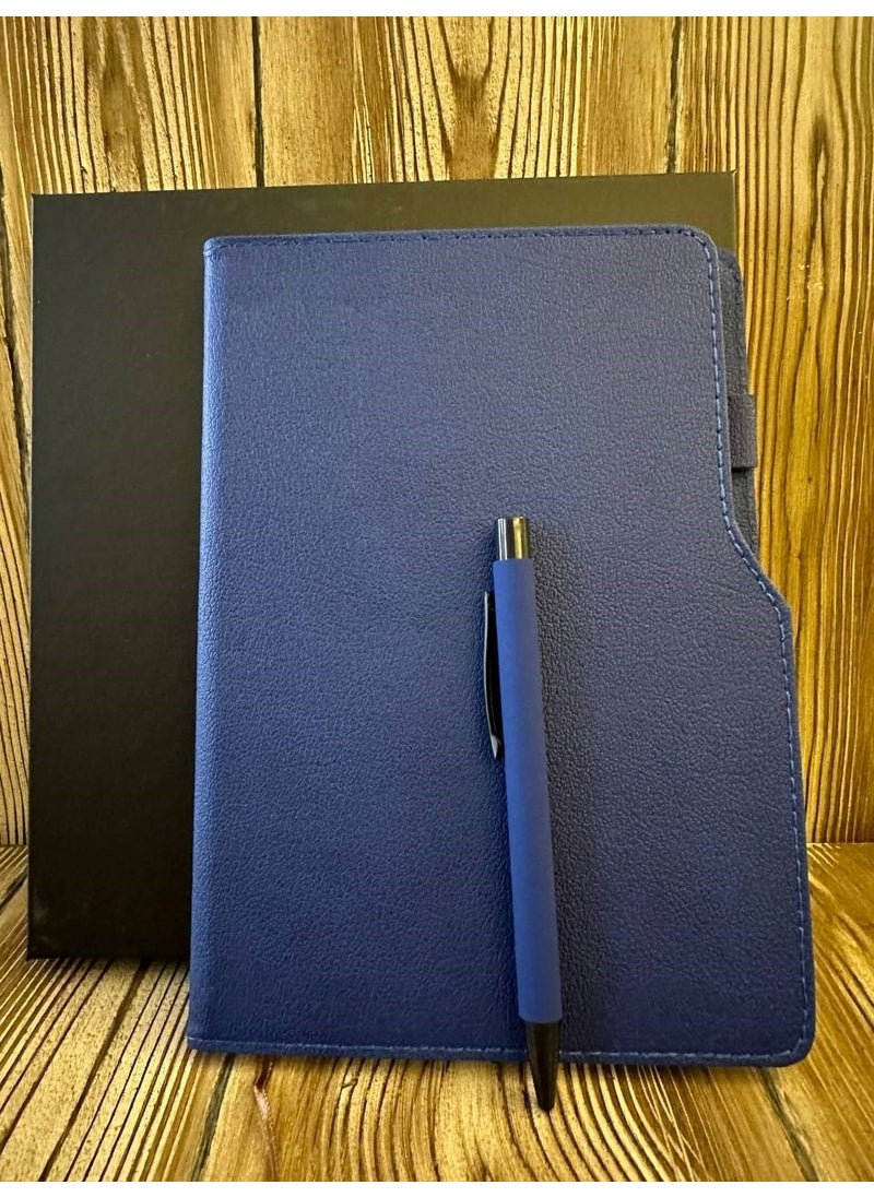 MYK Hediye ve Sanat Atölyesi MYK Gift and Art Workshop Unlimited Planner Square Agenda Pen Luxury Gift Set  - Image 3