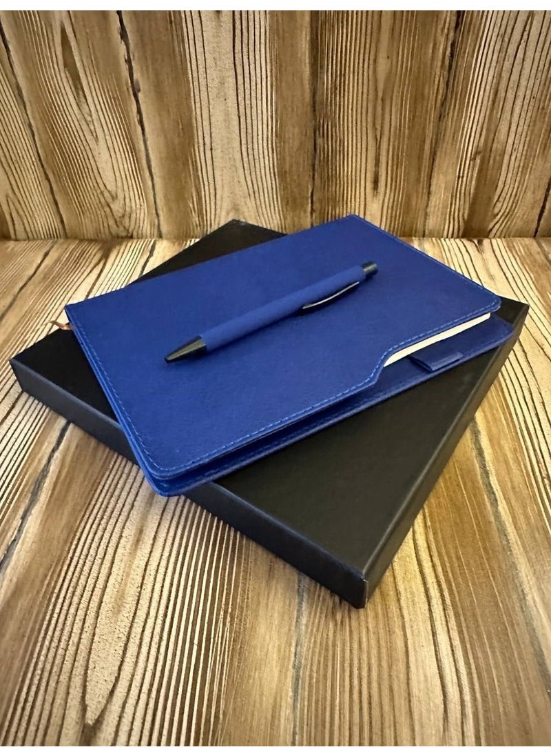 MYK Hediye ve Sanat Atölyesi MYK Gift and Art Workshop Unlimited Planner Square Agenda Pen Luxury Gift Set  - Image 5