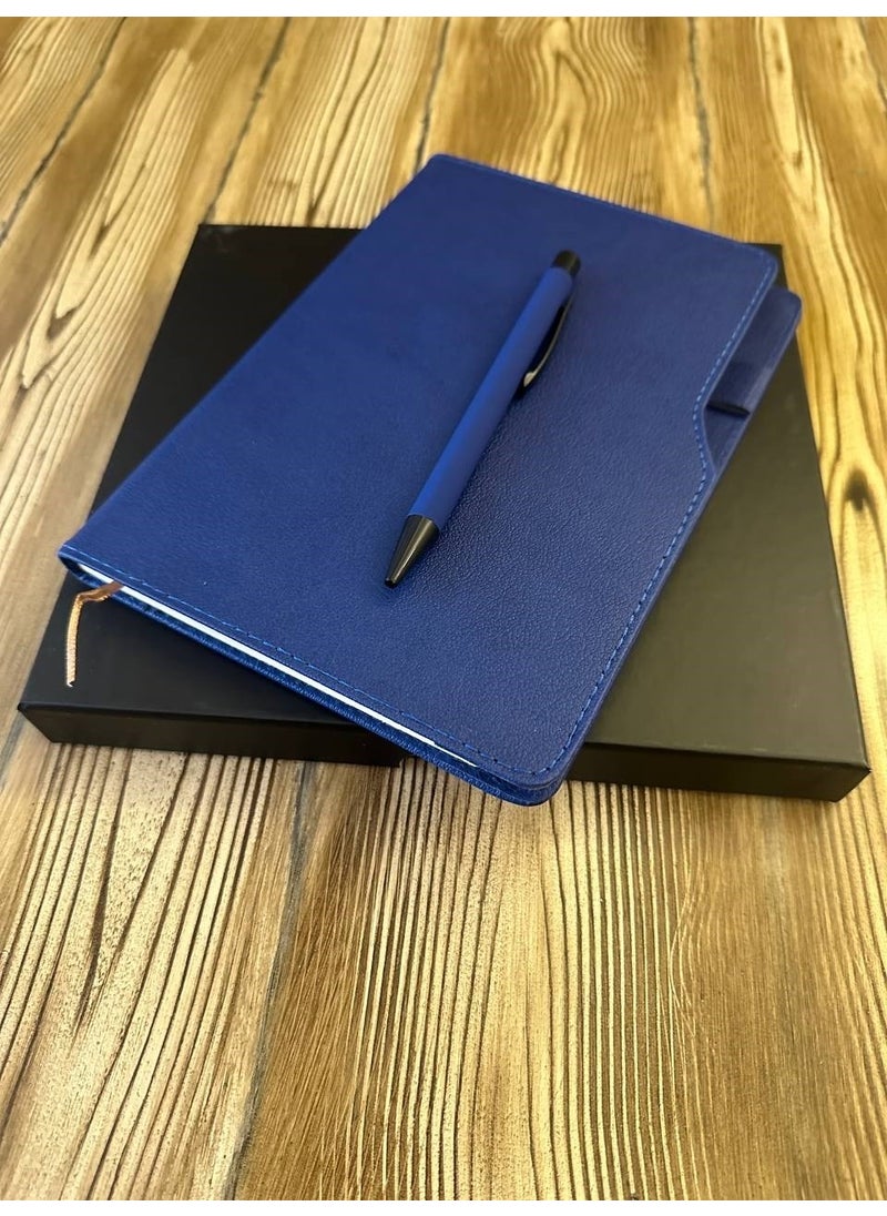 MYK Hediye ve Sanat Atölyesi MYK Gift and Art Workshop Unlimited Planner Square Agenda Pen Luxury Gift Set  - Image 4