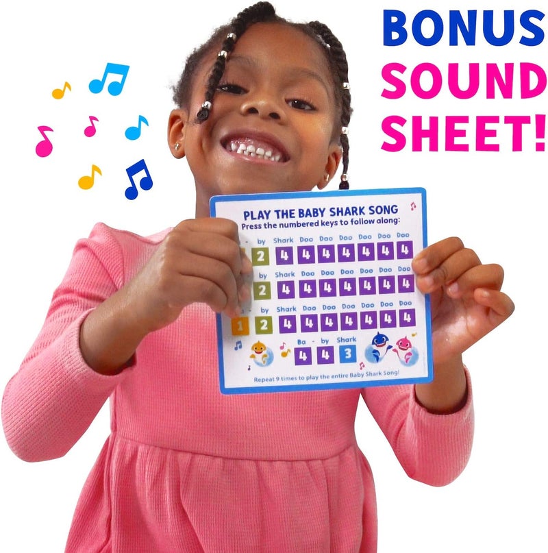 WowWee Baby Shark Official - Step & Sing Piano Dance Mat - Image 5