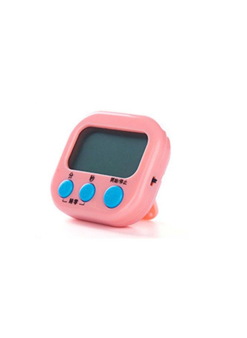 Inder - Cute Mini Timer Clock Cooking Mechanical Timer Home Decorating Portable Kitchen Gadget with Bracket - Image 1