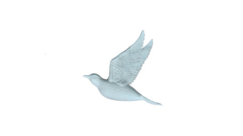 QUANTUM LEGENDS Set of 3 Flying Birds 3D Wall Art | Elegant Wall Hanging Decor | Perfect for Bird Lovers and Art Enthusiasts (white) - Image 5