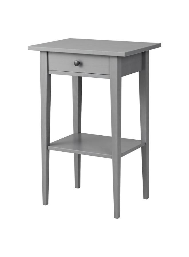 إيروريكس طاولة بجانب السرير، رمادية اللون، 46×35 سم - Image 1