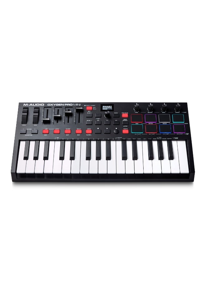 M-Audio Oxygen Pro Mini Powerful 32-Mini-key USB MIDI Controller with Smart Controls and Auto-mapping - Image 3