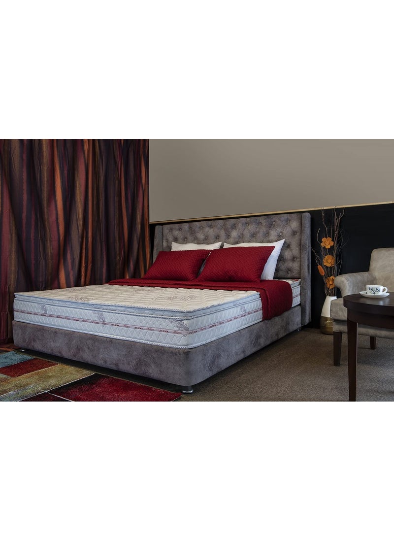 UNILUXX UNILUXX Lavissho Multi Layered and Ultra Soft Foam Mattress for HomeOff White 78x36x250MM  - Image 2