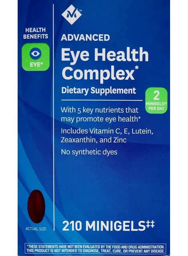 Member's Mark Advanced Eye Health Multivitamin Complex, 210 Mini Softgels - Image 1