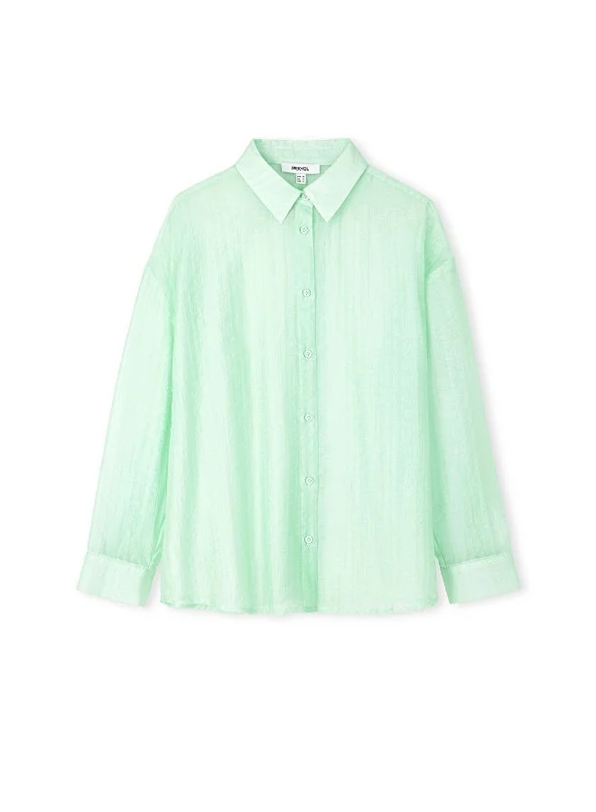 Ipekyol  Regular Fit Drop Shoulder Shirt for Women | Best Price UAE