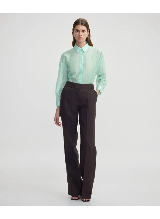 Ipekyol  Regular Fit Drop Shoulder Shirt for Women | Best Price UAE